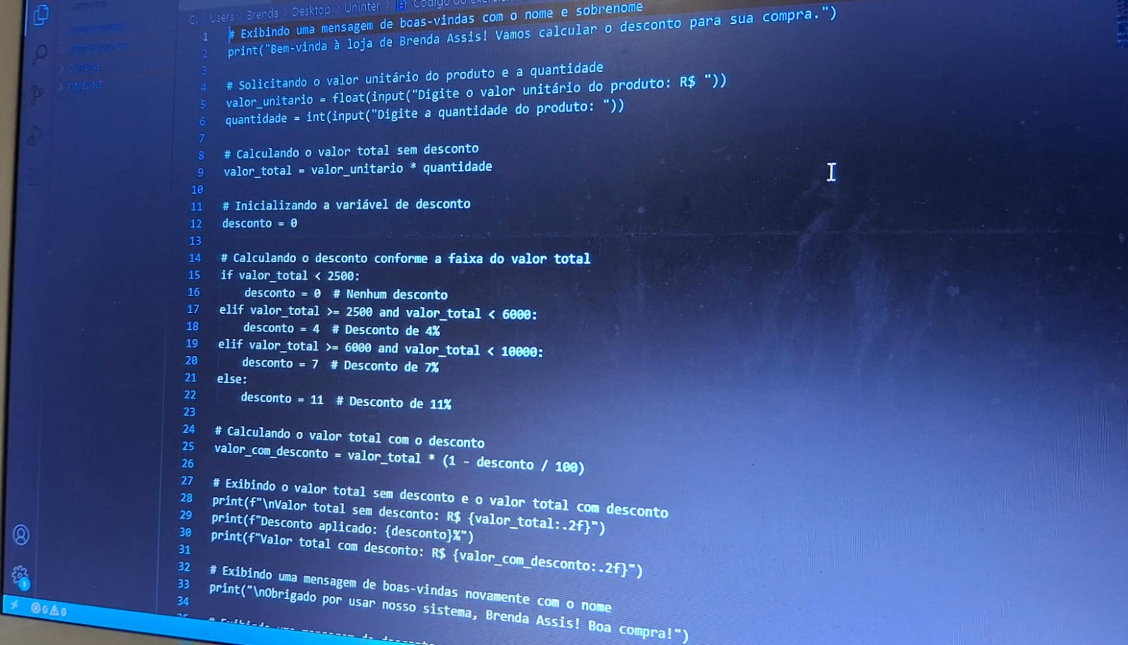 Trabalho Python